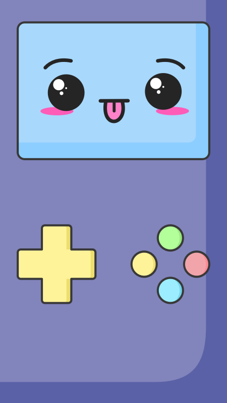 La imagen muestra una videoconsola portátil