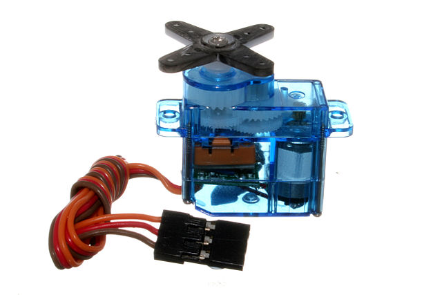 Imagen que muestra un Micro servo motor