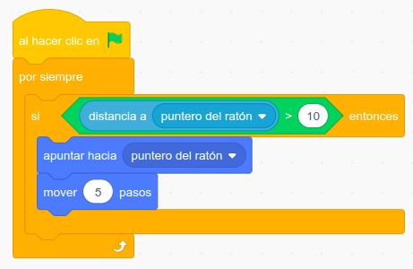 Imagen de los bloques de movimiento del pez hambriento Fish Chomp