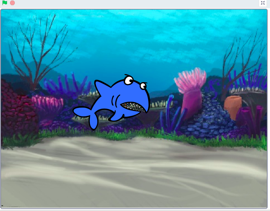 Imagen que describe el personaje principal Fish Chomp