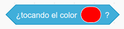 Imagen bloque sensor color línea roja del Pong
