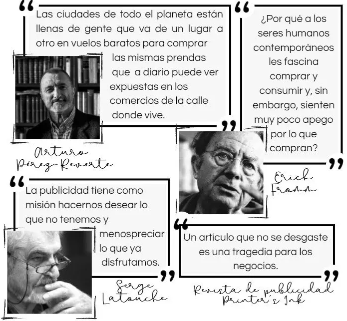 citas sobre el consumo