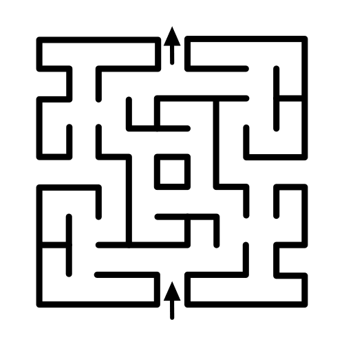 Imagen de un laberinto mejorado