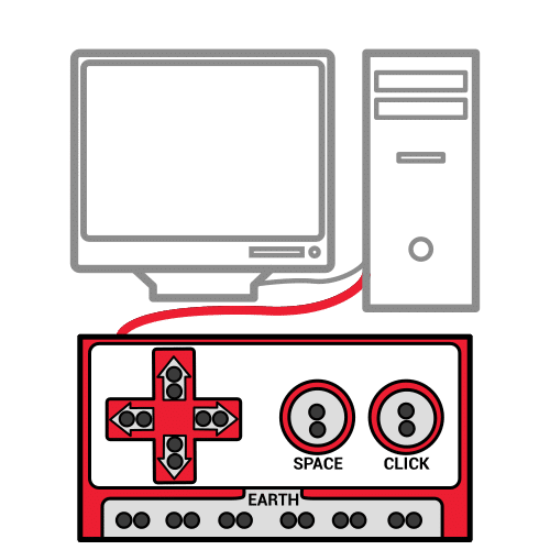 Imagen de la extensión Makey Makey de Scratch