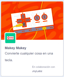 Imagen de una makey makey