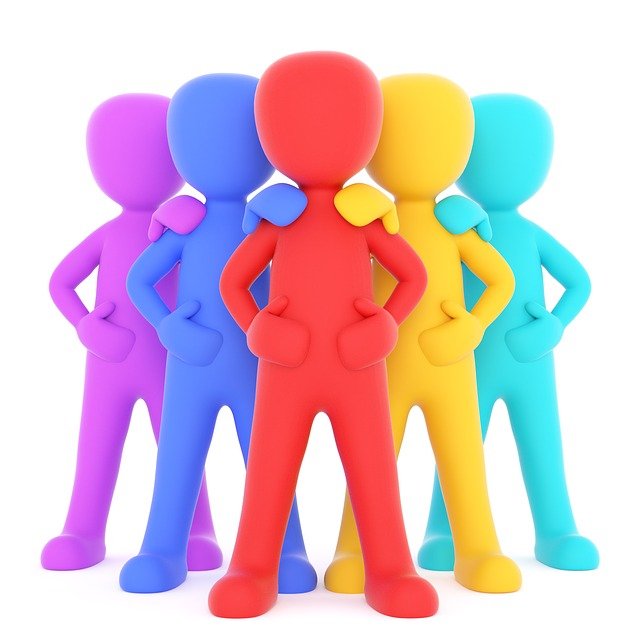 Imagen que representa la importancia de la unión del grupo para la representación de la situación real