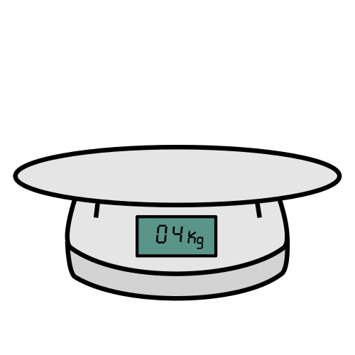 Imagen que describe una balanza de cocina