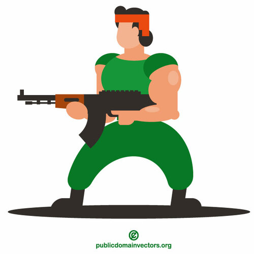 Imagen de un soldado